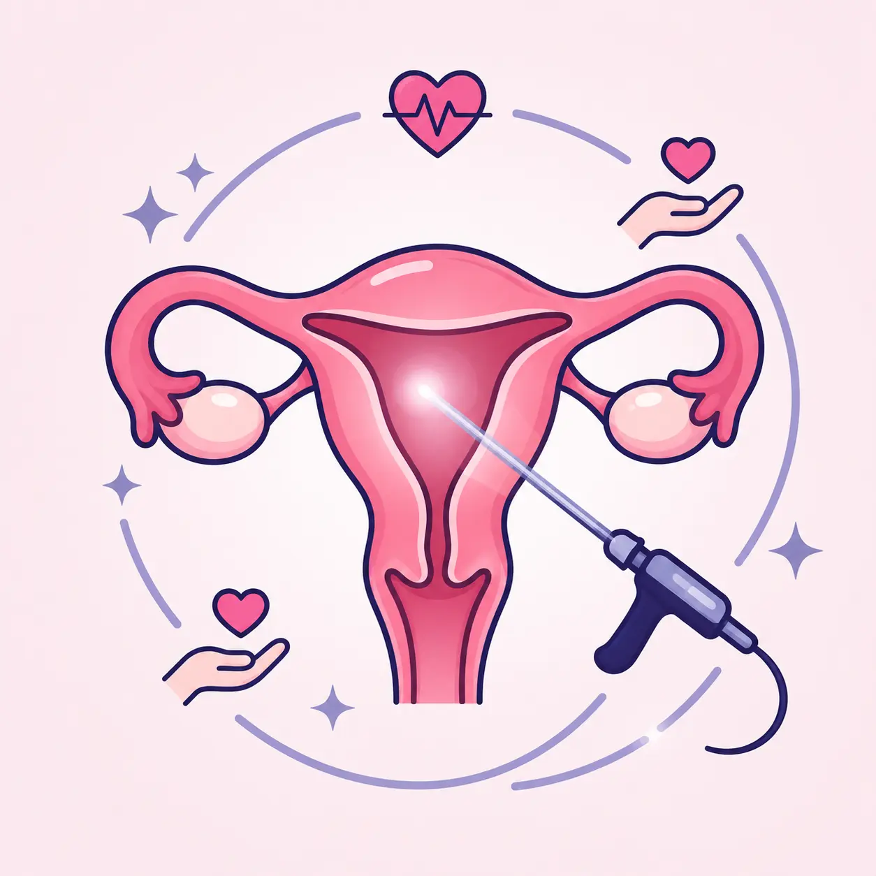 Vaginohisteroscopia en consultorio — atención especializada