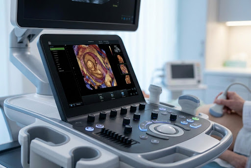 Acompañamiento médico durante la evaluación uterina